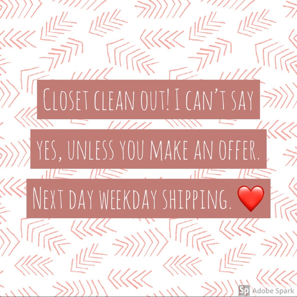 Closet Clean Out - Make an offer